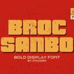 Broc Sanbo Font - Featured Image