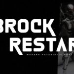 Brock Restar Font - Featured Image