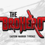 Brohero Font - Featured Image