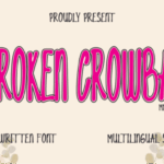 Broken Crowbar Font - Featured Image