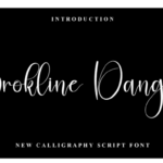 Brokline Danger Font - Featured Image