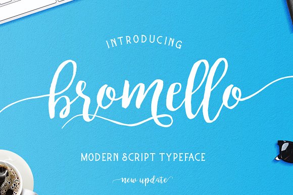 Bromello Font - Featured Image