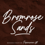 Bromrose Sands Font - Featured Image