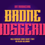 Brone Rosgerin Font - Featured Image