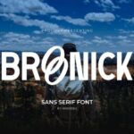 Broonick Font - Featured Image