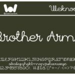 Brother Army Font - Featured Image