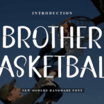 Brother Basketball Font - Featured Image