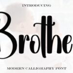 Brother Font - Featured Image