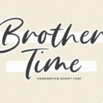 Brother Time Font - Featured Image