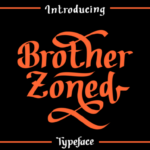 Brother Zoned Font - Featured Image