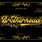 Brotherhead Font - Featured Image
