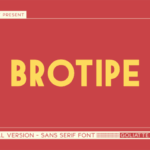 Brotipe Font - Featured Image