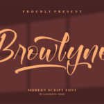 Browlyne Font - Featured Image