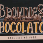 Brownies Chocolatos Font - Featured Image