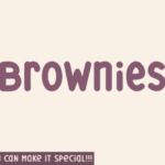 Brownies Font - Featured Image
