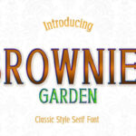 Brownies Garden Font - Featured Image