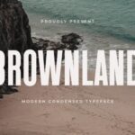 Brownland Font - Featured Image