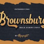 Brownsburg Font - Featured Image