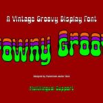 Browny Groove Font - Featured Image