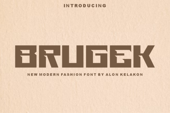 Brugek Font - Featured Image