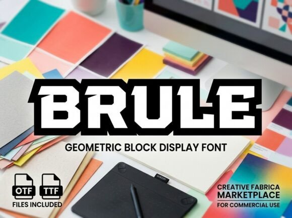 Brule Font - Featured Image