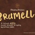 Brumello Font - Featured Image