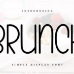 Brunch Font - Featured Image