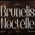 Brunelis Noctelle Font - Featured Image