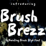 Brush Brezz Font - Featured Image