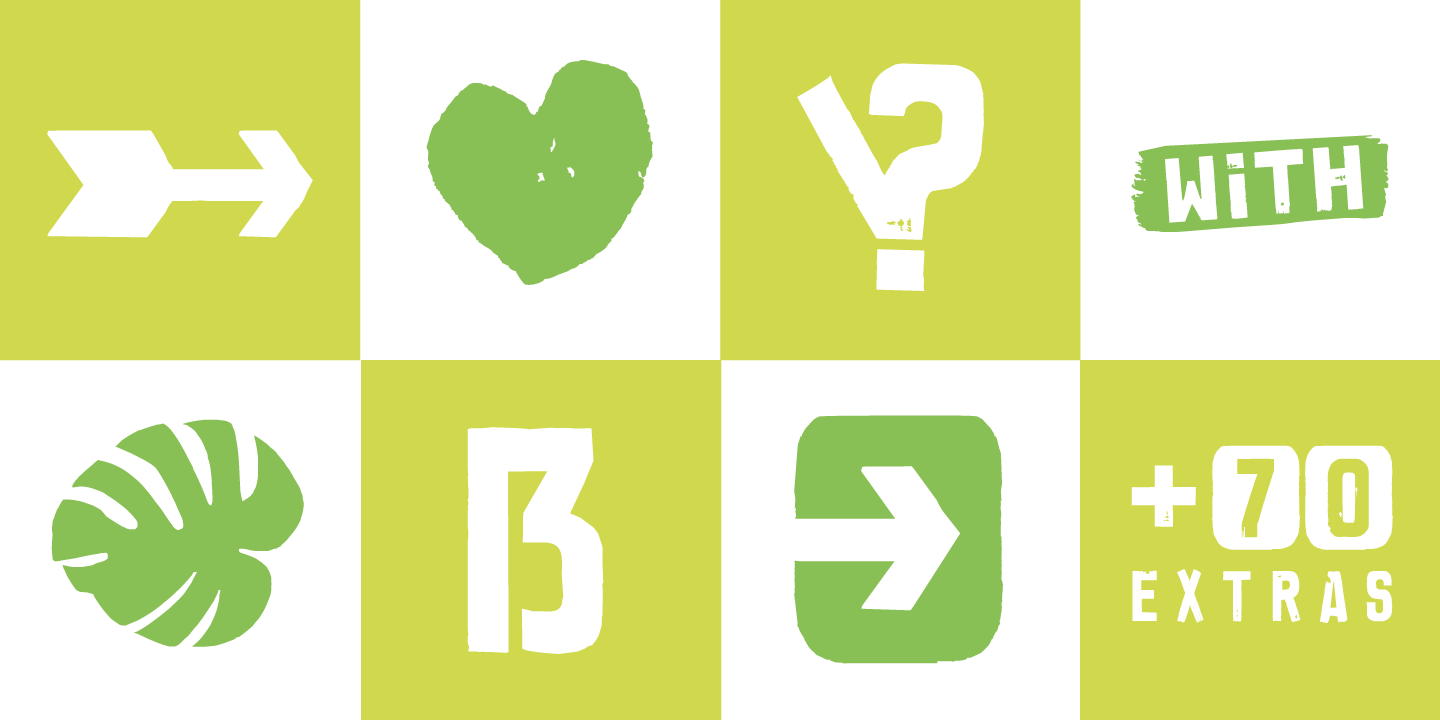 Brush Poster Grotesk Misprint Font - Featured Image