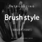 Brush Style Font - Featured Image
