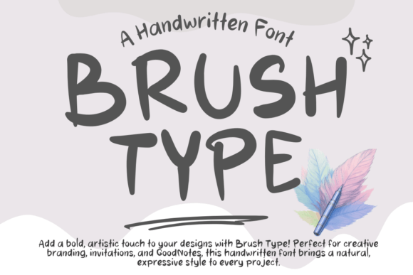 Brush Type Font - Featured Image