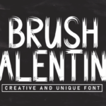 Brush Valentine Font - Featured Image