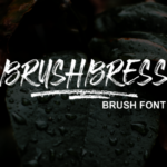 Brushbress Font - Featured Image