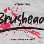 Brushead Font - Featured Image