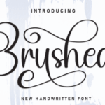 Brushed Font - Featured Image