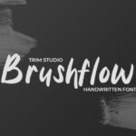 Brushflow Font - Featured Image