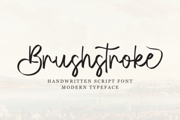 Brushstroke Font - Featured Image