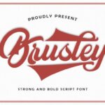 Brusley Font - Featured Image