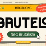 Brutelo Font - Featured Image