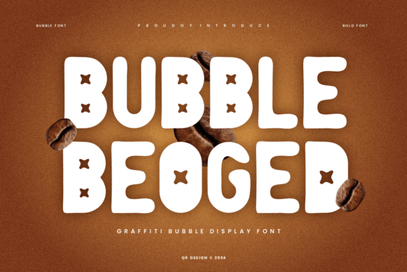 Bubble Beoged Font - Featured Image