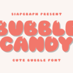 Bubble Candy Font - Featured Image