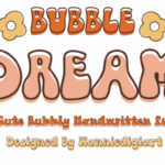 Bubble Dream Font - Featured Image