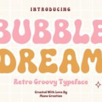 Bubble Dream Font - Featured Image