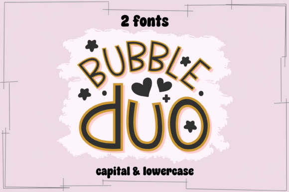 Bubble Duo Font - Featured Image