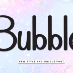 Bubble Font - Featured Image