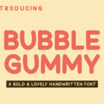 Bubble Gummy Font - Featured Image