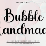 Bubble Handmade Font - Featured Image