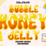 Bubble Honey Jelly Font - Featured Image