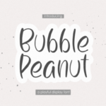 Bubble Peanut Font - Featured Image